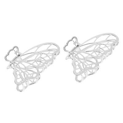 DOITOOL 10-Pack Decorative Butterfly Claw Hair Clips for Thick Hair