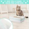 Thenshop Jumbo Cat Litter Box Liners, 91.4 x 45.7 cm, Extra-Large Disposable Drawstring Bags, Green, 60 Count view 4
