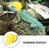 VILLFUL Decorative Reptile Helmet for Snakes and Lizards, Yellow view 3