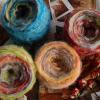 50 g DIY Fluffy Chunky Gradient Yarn, Medium-Weight, Style K view 4