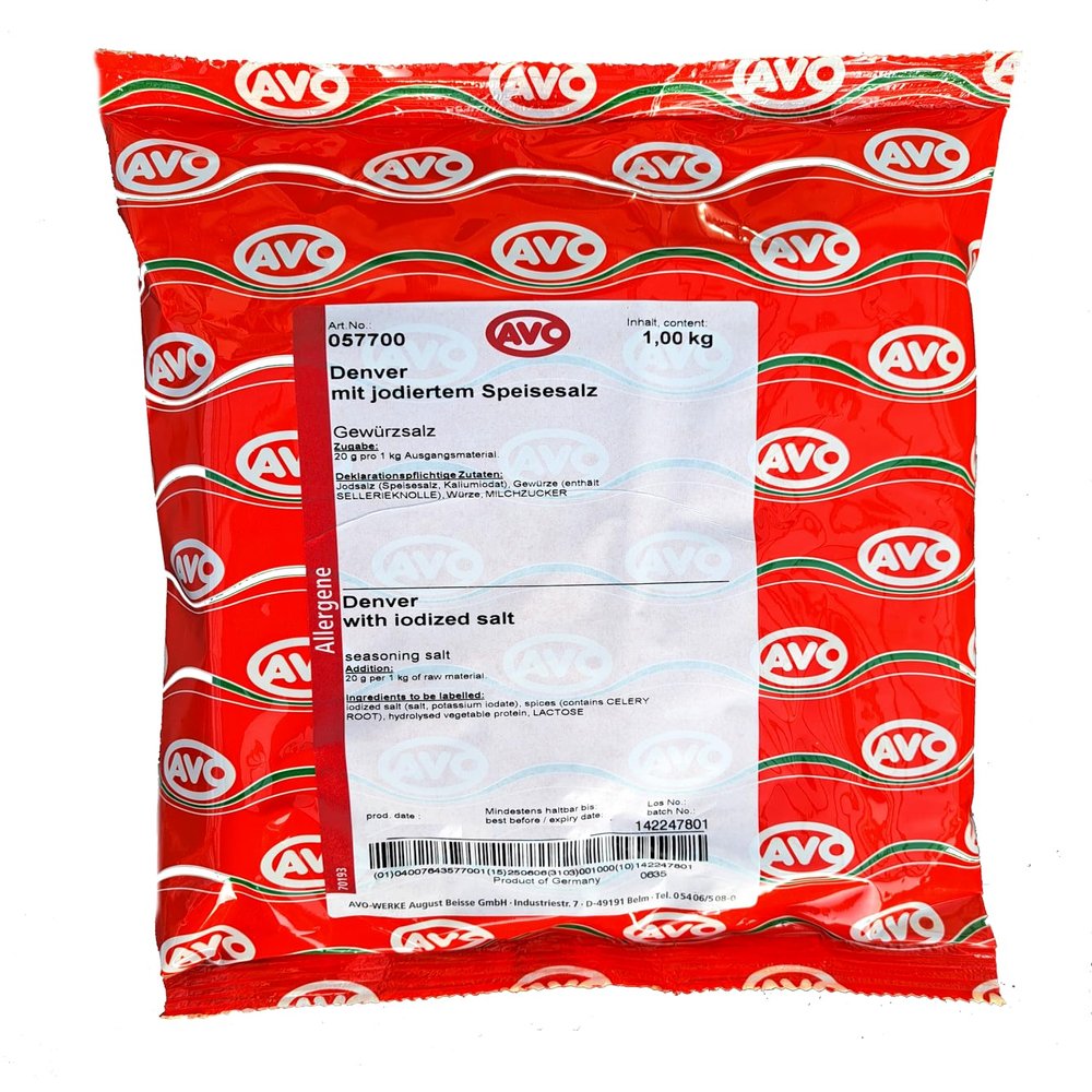 Avo Denver Seasoning Blend | Seasoning Salt | 1 kg | Item No. 057700