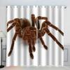 MEVASA Spider Character 3D Blackout Curtains, Polyester, 234 x 137 cm W x H view 1