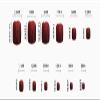 GeRRiT Decorative Nail Stickers, Short Ice-Blue Broken-Flash Design view 3