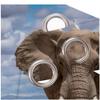MEVASA Elephant 3D Blackout Curtains, 2-Piece Set, 140 x 160 cm view 4