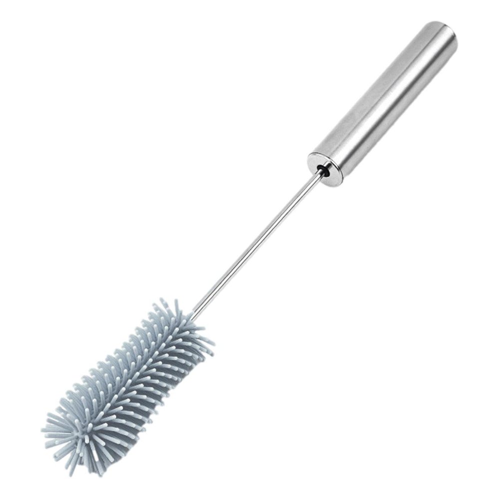 Bottle Cleaning Brush with Silicone Bristles