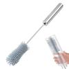 Bottle Cleaning Brush with Silicone Bristles view 3
