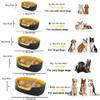 Orthopedic Dog Bed for Large Dogs, Dog Sofa with Removable Washable Cover, Raised Edges, Non-Slip Bottom, 110 x 70 cm (Color: Brow view 2