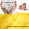 Orthopedic Dog Bed for Large Dogs, Dog Sofa with Removable Washable Cover, Raised Edges, Non-Slip Bottom, 110 x 70 cm (Color: Brow view 4
