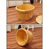 GSDOMJ Wooden Foot Bath Bucket with Lid view 2