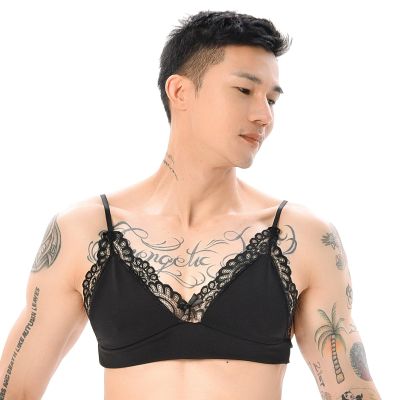 Men's Sexy Sleeveless Sheer Mesh Tank Top