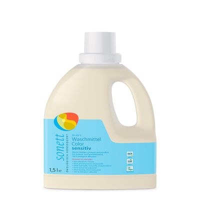Sonett Color Sensitive Laundry Detergent, 1.5 Liters