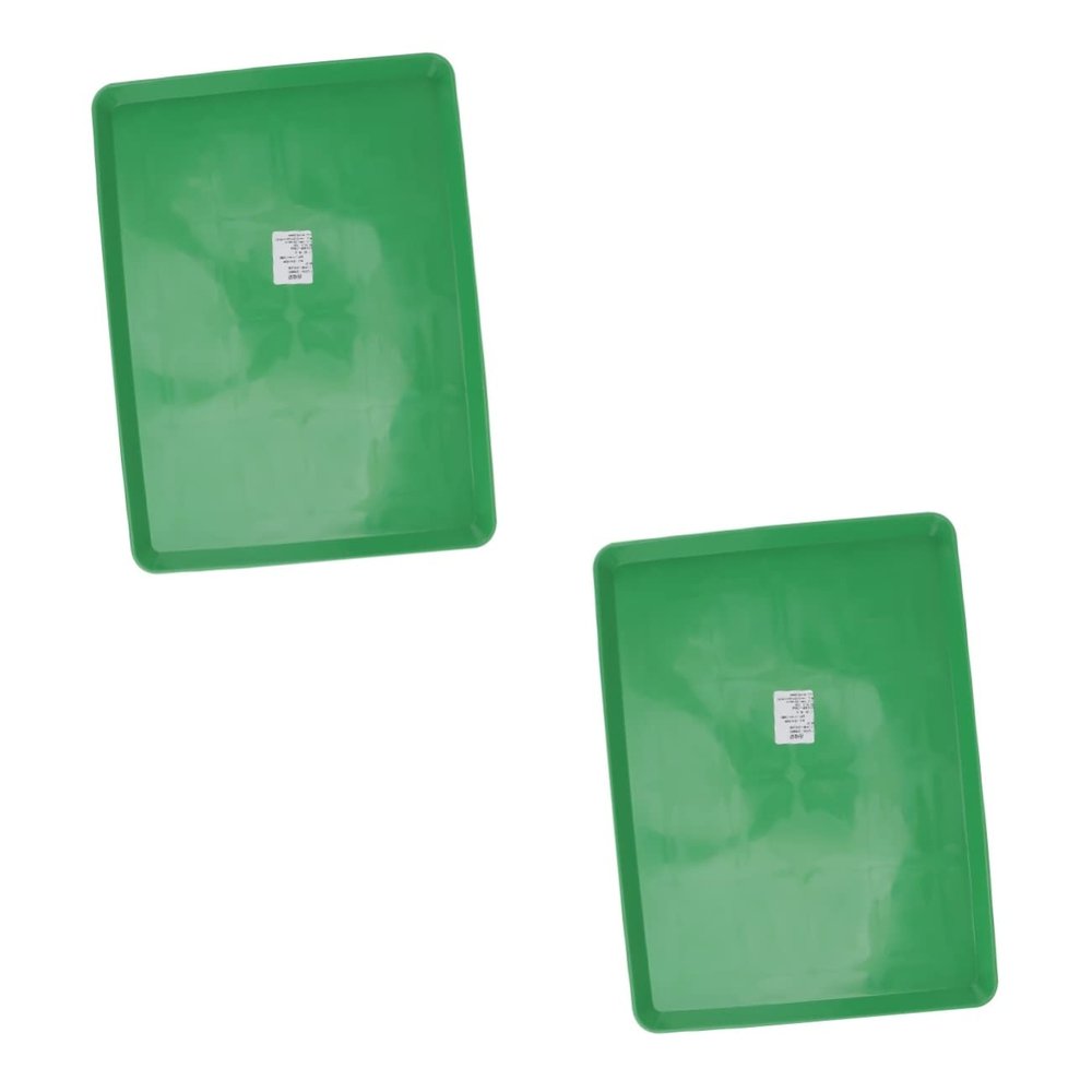 DOITOOL 2-Piece Plastic Pet Bedpan Trays for Small Animals