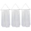 Toyvian 3-Piece Wooden Hair Clip Holders, White view 1