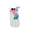 Toyvian 3-Piece Wooden Hair Clip Holders, White view 3