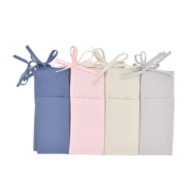 SAFIGLE Double-Pocket Crib Organizer, Beige
