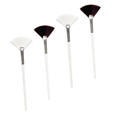 Housoutil 12-Piece Facial Mask Brush Set with Wooden Handles