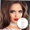 Housoutil 20 Pairs of Colored False Eyelashes, Long Natural-Looking 3D Lashes view 4