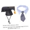 COLLBATH Dog Graduation Hat Set view 2