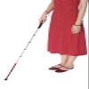 Adjustable Telescopic Rolling Cane, 8 Sections, 119.5 cm/47 in view 1