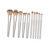 Housoutil 20-Piece Makeup Brush Set with Wooden Handles, Portable Hair and Face Brush Set for Women, Travel Cosmetics view 3