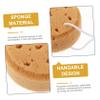 Housoutil 16-Piece Round Bath Sponge Set view 2
