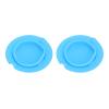 Wax Warmer Bowl, Silicone Replacement Pot, 2-Piece, Portable, Soft, Safe for Home (BLUE) view 2