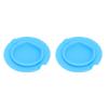 Wax Warmer Bowl, Silicone Replacement Pot, 2-Piece, Portable, Soft, Safe for Home (BLUE) view 4
