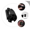 Beavorty 3-Piece Portable Eyebrow Pencil Sharpener Set, Black view 2