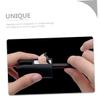 Beavorty 3-Piece Portable Eyebrow Pencil Sharpener Set, Black view 3