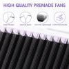 Natuhana YY-Shape Lash Extensions, 0.07 D Curl, 13 mm, 4D Volume, Black view 4