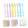 Beavorty 40-Piece Folding Eyebrow Razors for Gentle Facial Hair Removal view 2