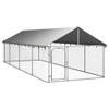 Willood Outdoor Dog Kennel with Roof 600 x 200 x 150 cm view 1