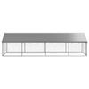 Willood Outdoor Dog Kennel with Roof 600 x 200 x 150 cm view 3