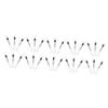 Beavorty 30-Piece Silicone Lip Brushes with Caps, Nonstick Eye Makeup Brushes for Travel, Professional Use, and Makeup Practice view 1
