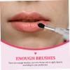 Beavorty 30-Piece Silicone Lip Brushes with Caps, Nonstick Eye Makeup Brushes for Travel, Professional Use, and Makeup Practice view 2