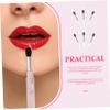 Beavorty 30-Piece Silicone Lip Brushes with Caps, Nonstick Eye Makeup Brushes for Travel, Professional Use, and Makeup Practice view 4