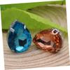 STOBOK 150-Piece Teardrop Crystal Claw Rhinestones, Mixed Colors view 2