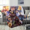CHTLIFQ Genshin Impact 3D Pattern Fleece Blanket, Soft Plush Throw for Bed or Sofa view 3