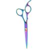 Professional Hair Cutting and Thinning Scissors Set for Pet Grooming (Flat Color-Cut) view 1