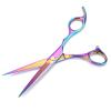 Professional Hair Cutting and Thinning Scissors Set for Pet Grooming (Flat Color-Cut) view 2