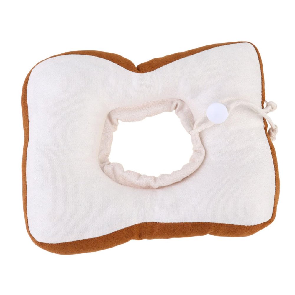 FOMIYES Adjustable Soft Cat Collar - Toast Design