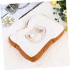 FOMIYES Adjustable Soft Cat Collar - Toast Design view 2