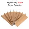 Industrial Paper Corner Protectors, 100-Pack, 1 1/5 in (30 mm), for Packaging, Shipping, Moving, Furniture, Walls, Stairs and Doors view 3