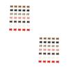 Warmhm 70-Piece Frosted Matte Bowknot Nail Art Accessories view 1