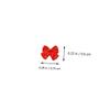 Warmhm 70-Piece Frosted Matte Bowknot Nail Art Accessories view 2