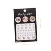 Beavorty 18-Sheet Glitter Face and Body Gems, Self-Adhesive Rhinestone Stickers for Eyes, Face and Nails view 2