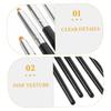 FRCOLOR 40-Piece Eyelash Brush Set, Small Lash Comb for Lash Lifting, Portable Eye Makeup Tools view 2