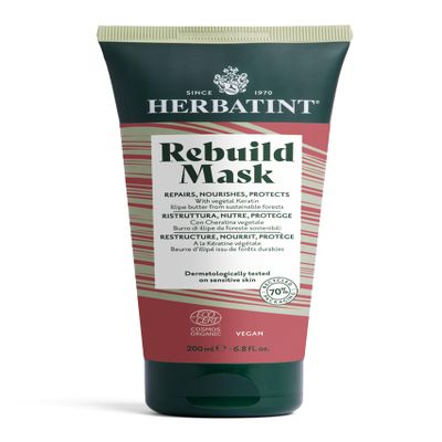 Herbatint Rebuild Mask Organic Hair Mask 200 ml | Vegan