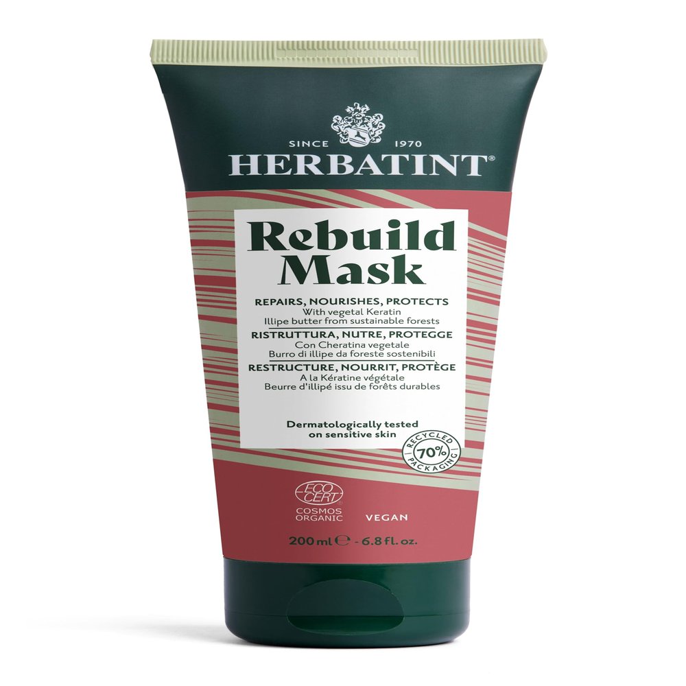 Herbatint Rebuild Mask Organic Hair Mask 200 ml | Vegan
