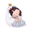 TOPBATHY 1-Piece Swan Girl Figurine Cake Decor, Cartoon Resin Ornament for Birthdays, Parties, Tables, and Miniature Gardens view 1